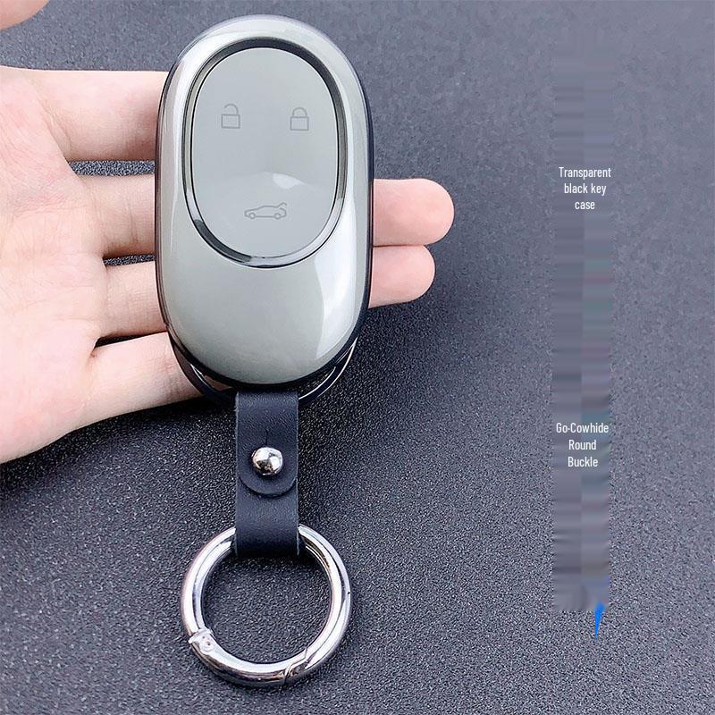 Transparente Smart Key Hülle für Nio ET7, ET5t, ES6, EC6, ES8 - Stilvolle Schutzschale für Damen & Herren