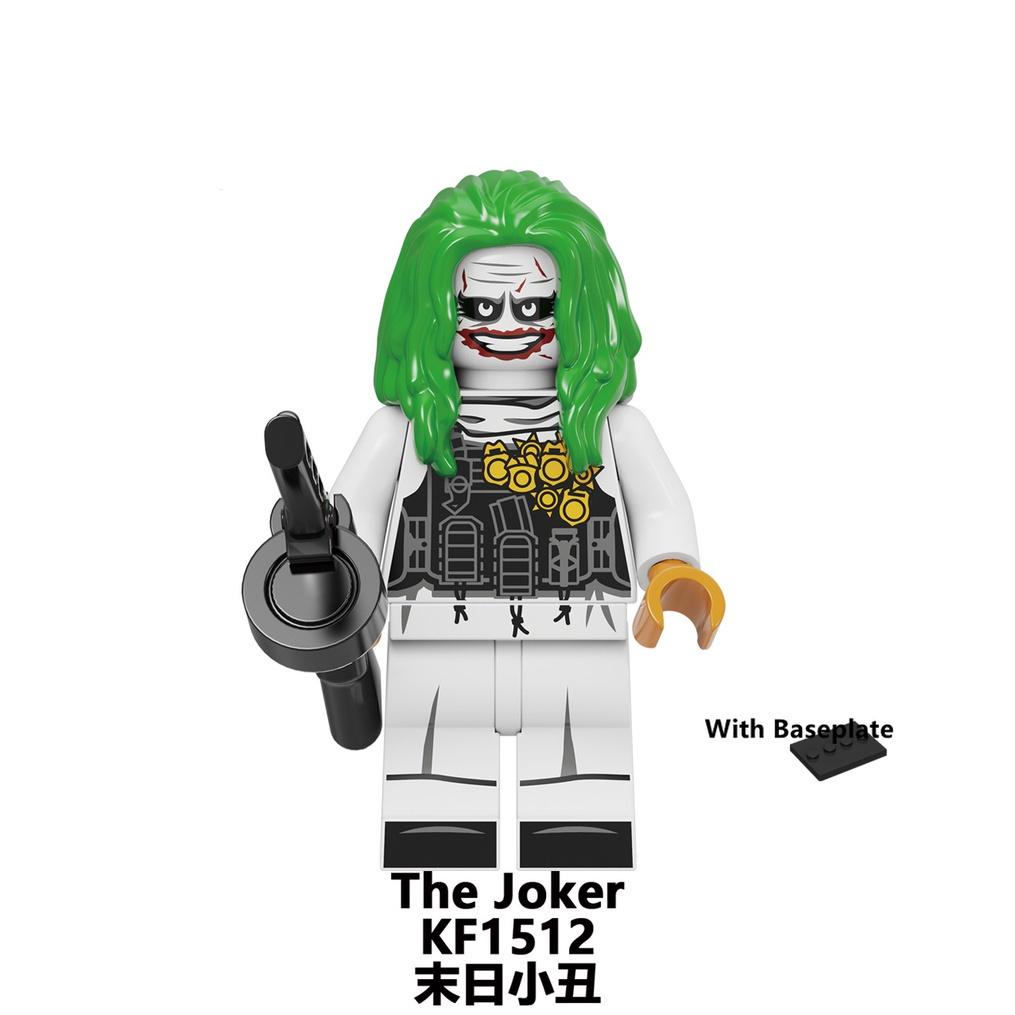 Minifigures Super Heroes Wander Woman The Flash Bat-man Aquaman Building Blocks Toys