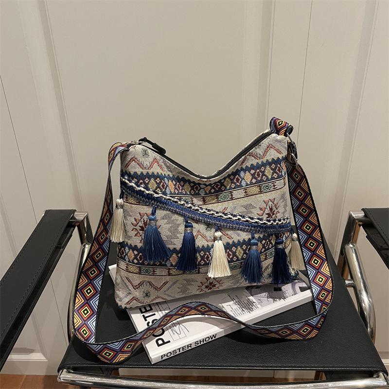 Summer National Style New Chinese Bag National Style Retro Shoulder Messenger Bag Female Messenger Bag Female Summer