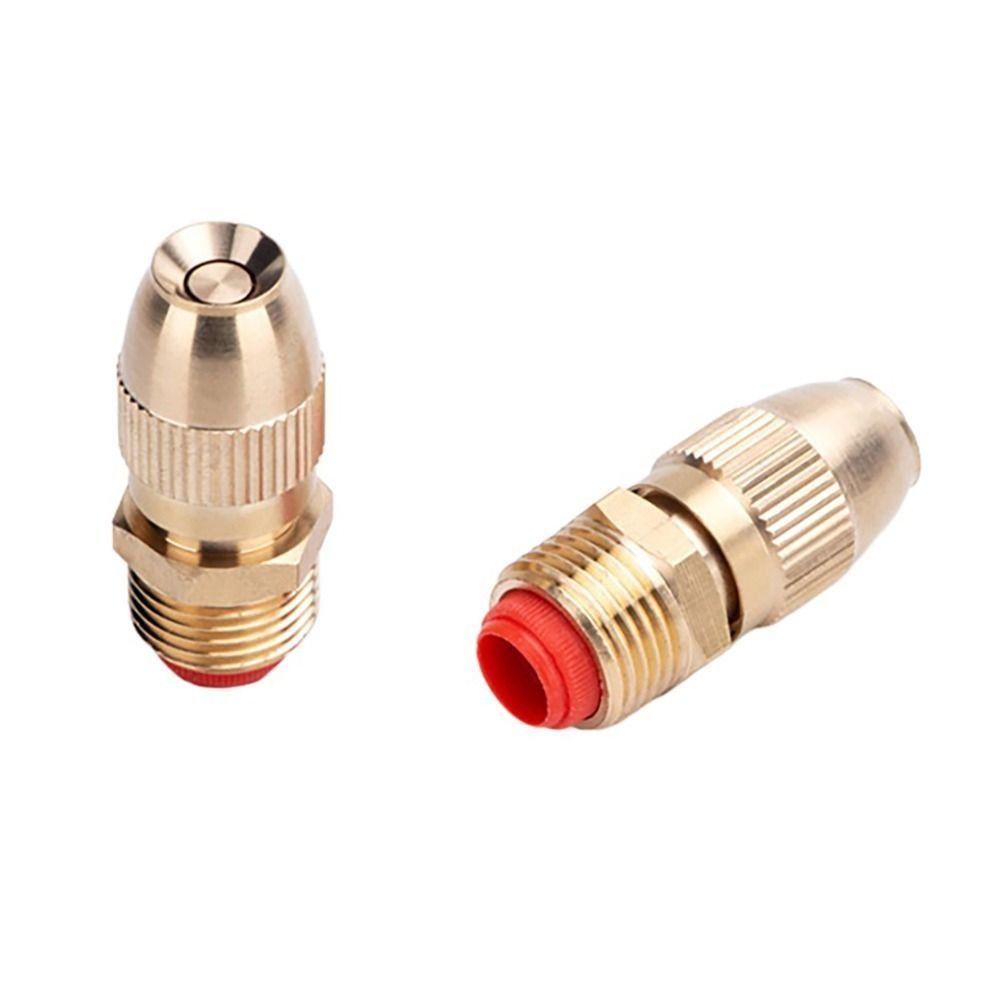 New Adjustable Atomizing Sprinkler Nozzle Brass G1/2 Sprinkler Head Garden Irrigation Garden Watering