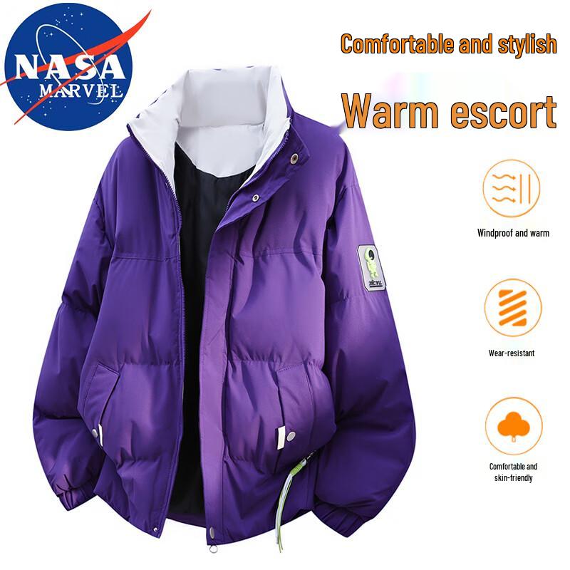 

NASA MARVEL Unisex Winter Hooded Padded Jacket L