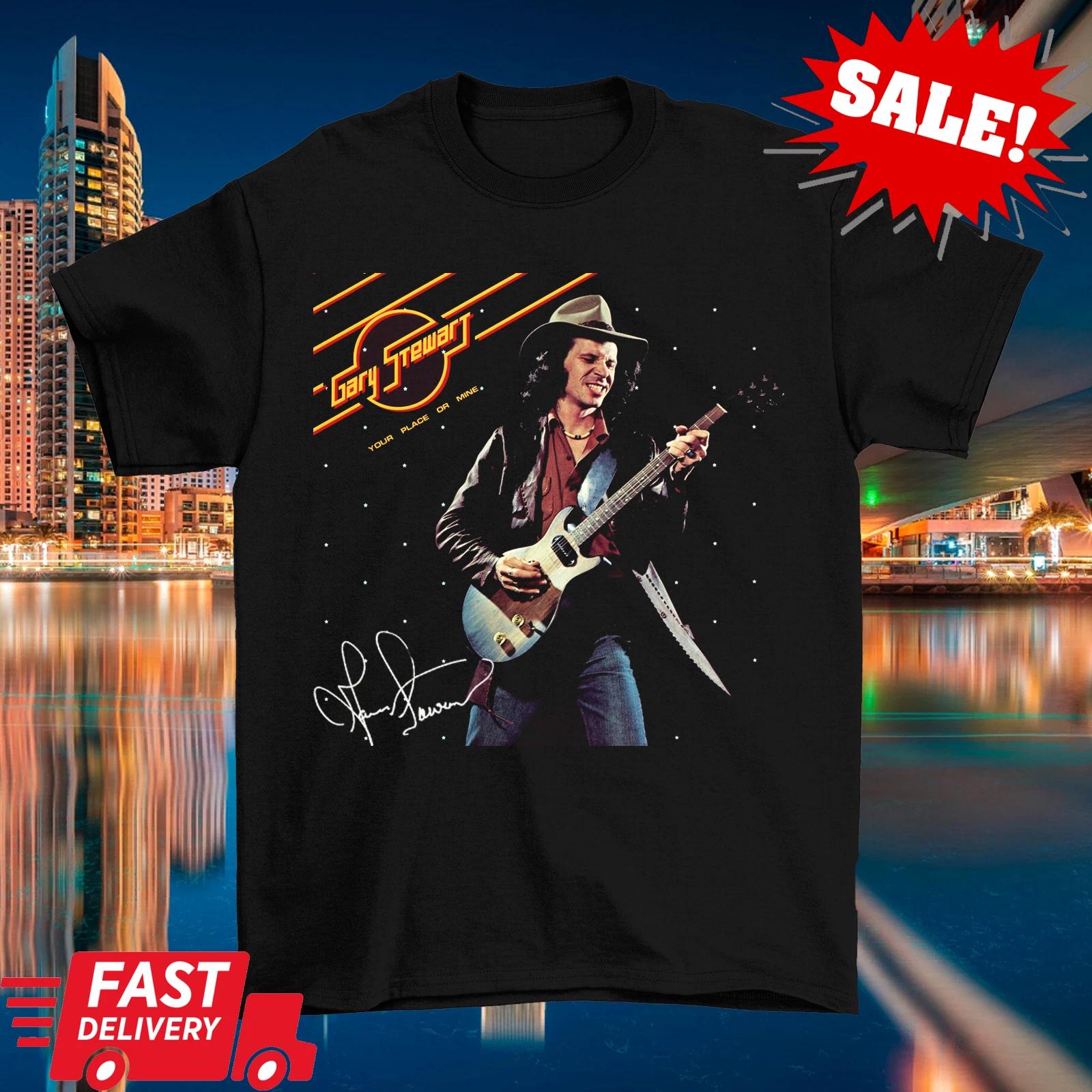 Signature Gary Stewart TShirt Classic Black Unisex XXXL