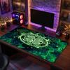 Celtic FC Theme Pattern Mouse Pad, Soccer Logo Design XXL Gaming Desk Mat Non-Slip Computer Mouse Pad