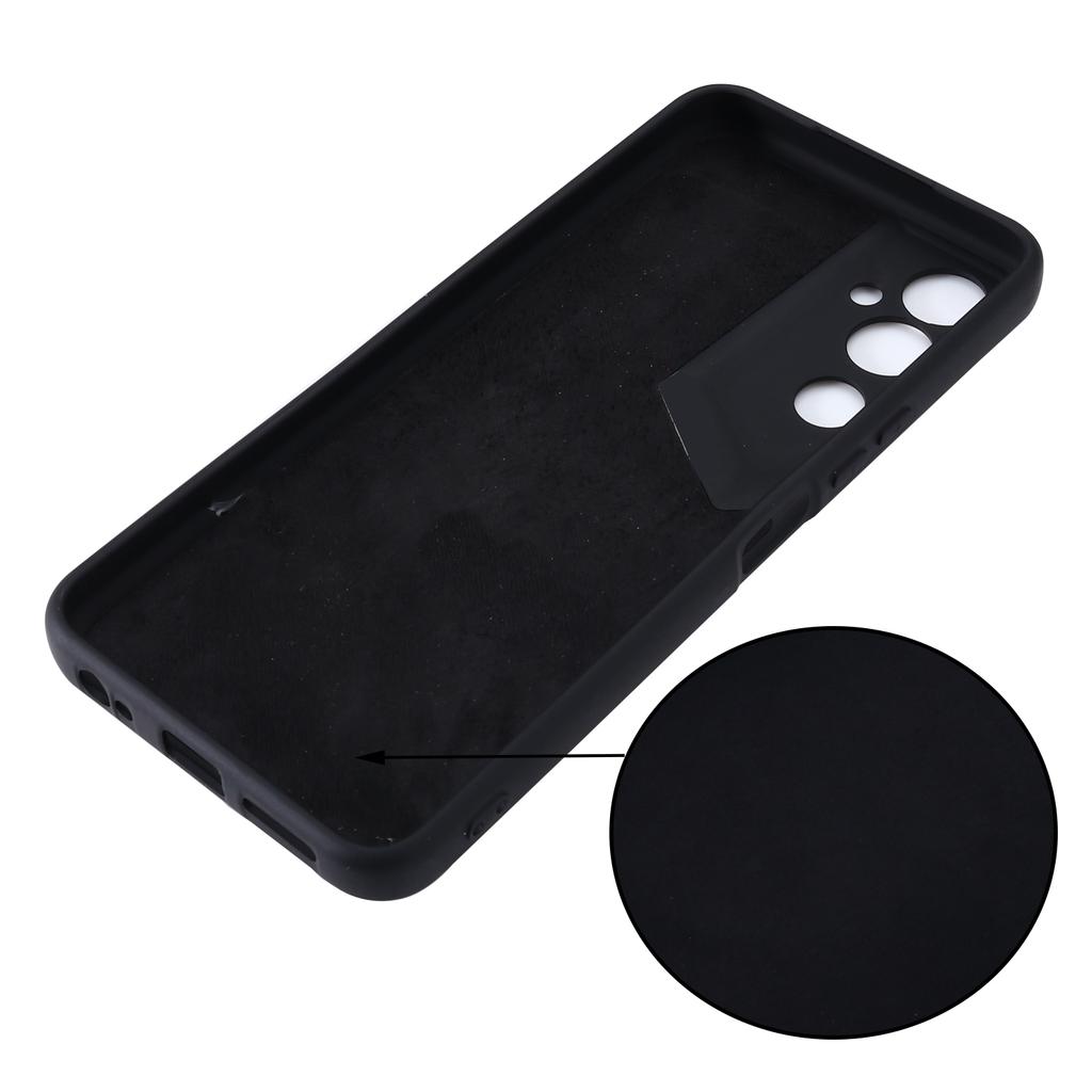 Mobile Phone Case for TECNO Pova Neo 2 4G,Liquid Silicone Soft Lining Cover with Strap