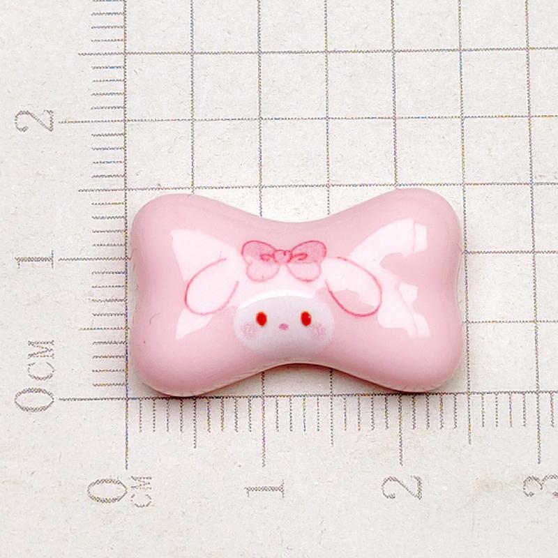 10 Pcs New Cartoon Kitten, Puppy, Rabbit,Small Bones Resin Flat Back Scrapbook Figurine Diy Bow Decor Accessories Crafts A30