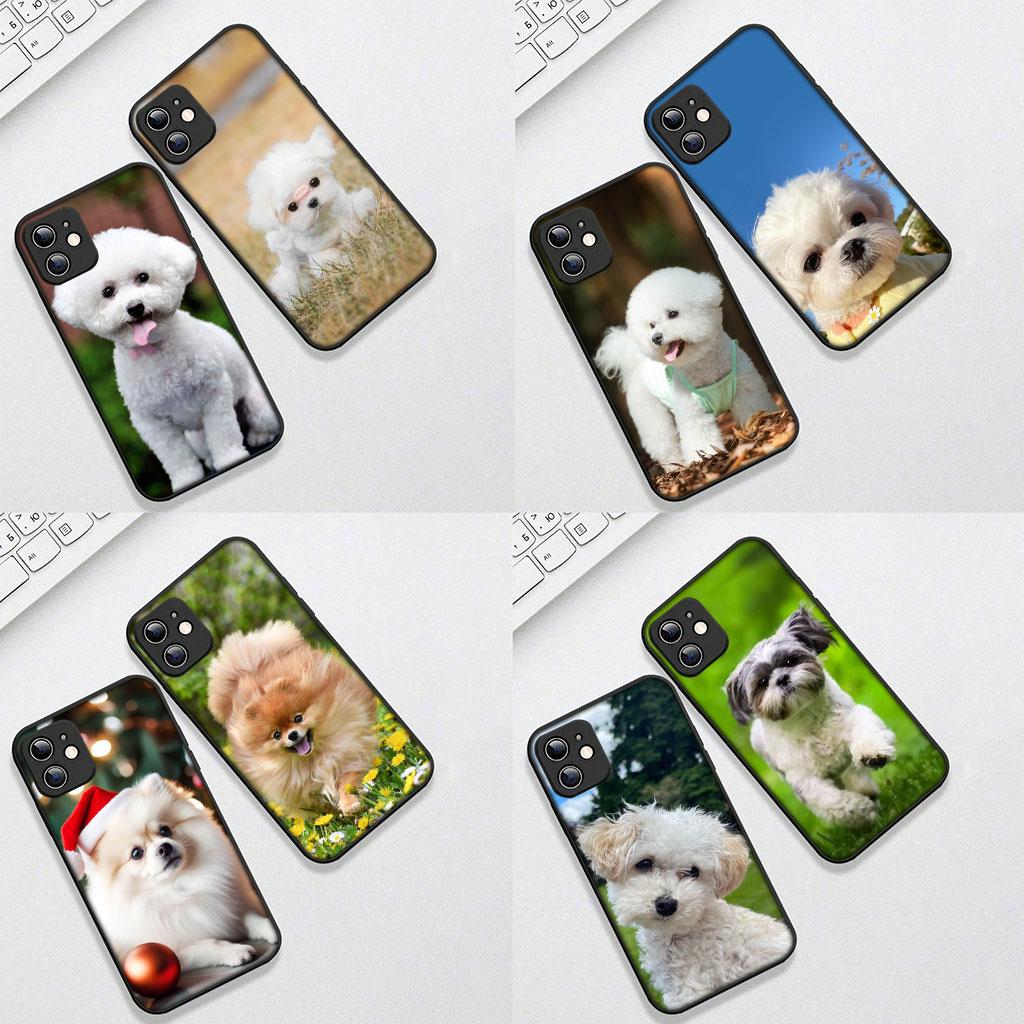 Měkký kryt pro Motorola Moto G86 G14 G35 G34 G45 G55 G64 G75 G85 G24 G15 G54 G57 Power Coque Pouzdro na telefon Pudl Bišonek