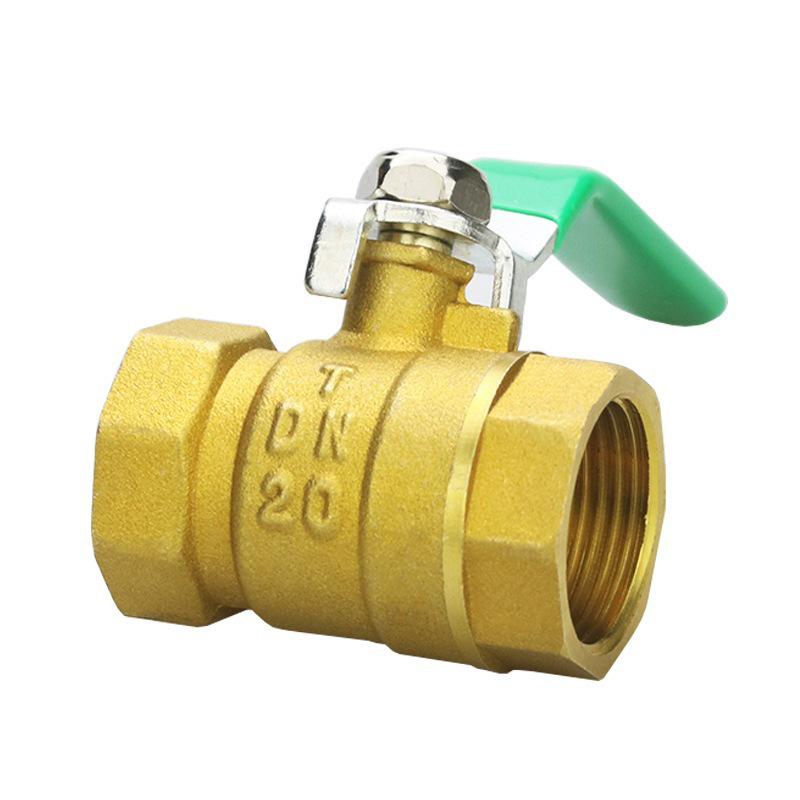 4-Point DN15 & 6-Point DN20 All-Copper Ball Valve, High-Temp Resistant, 1-Inch & 2-Inch, for Tap Water.