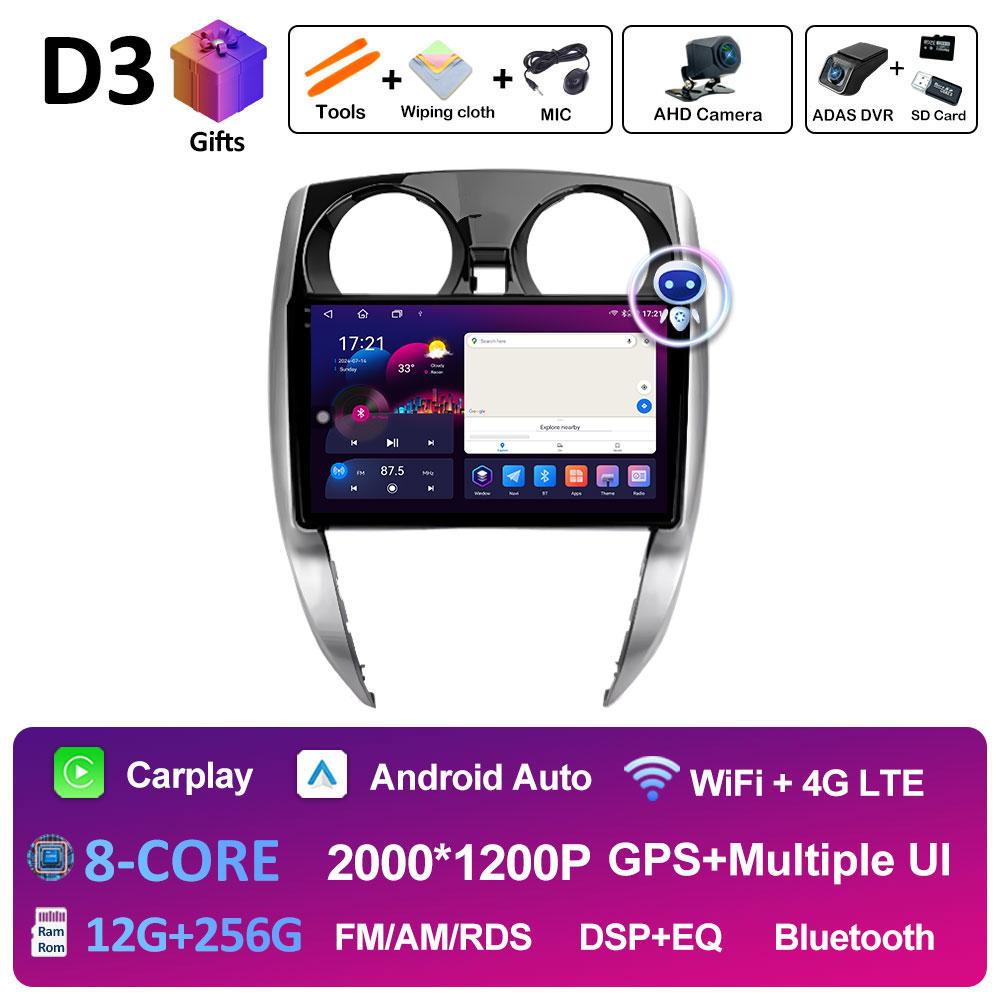 GPS Navigation DSP Stereo For Nissan Note 2 E12 2012 2013 2014 2015 - 2021 Car Multimedia Video Radio Player Autoradio Head Unit