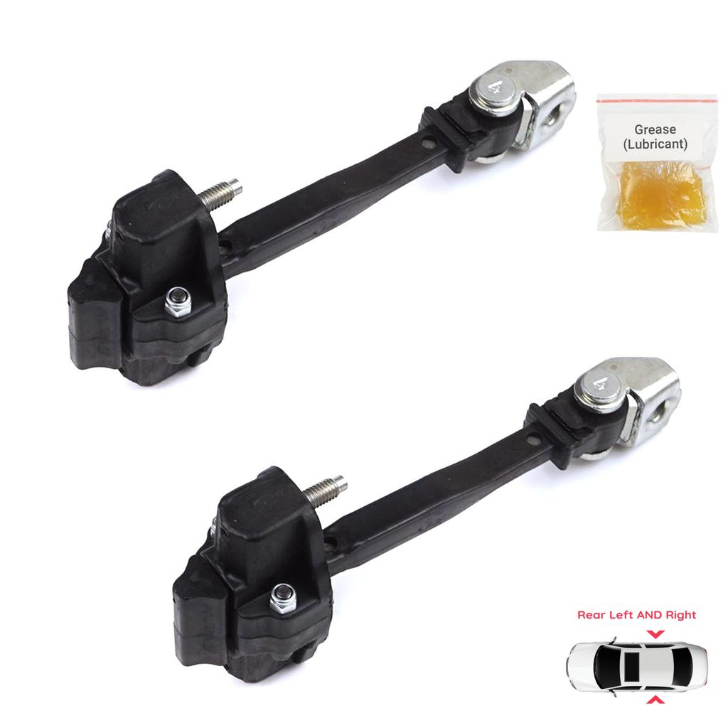 EDP1321-1 2 Pieces Rear Door Hinge Stop Check Strap Limiter for Peugeot 2008 e-2008 MK2 Opel Mokka B Mokka-e 9820816280