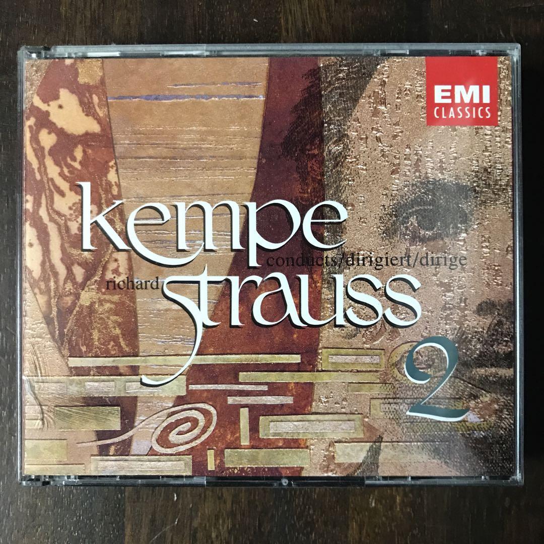 

[USED] Dutch edition 3CD Dresden Staatskapelle R Strauss 2 conducted by Rudolf Kempe