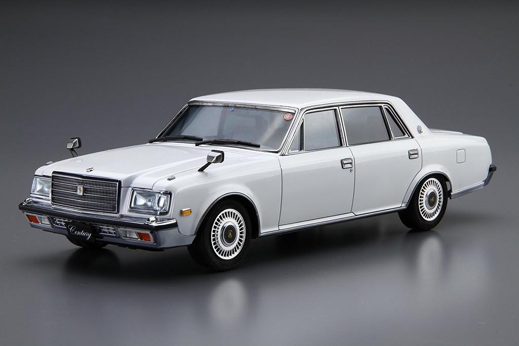 Aoshima Bunka Kyozai Die Modellauto-Serie Toyota VG45 Century Kunststoffmodell 1/24 Nr.18 L-Typ '90 (Automobil)