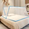 Foldable Mosquito Net: Easy-Install, Retractable, Encrypted Bunk Bed Cover for Dorms