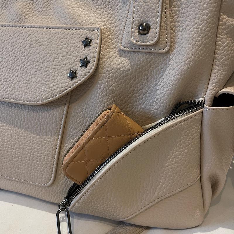 Quality Shoulder Crossbody Hobo Bags For Women Pure Color Multi Pockets Large Capacity Shopper Totes 2026 New Designer Handbags