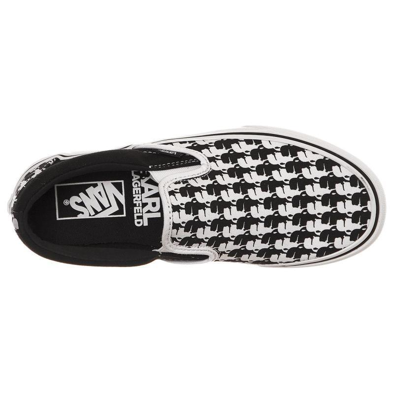 Vans Sk8 Hi Bez tkaniček Platforma Karl Lagerfeld Prošívané Vans VA38F7OEK