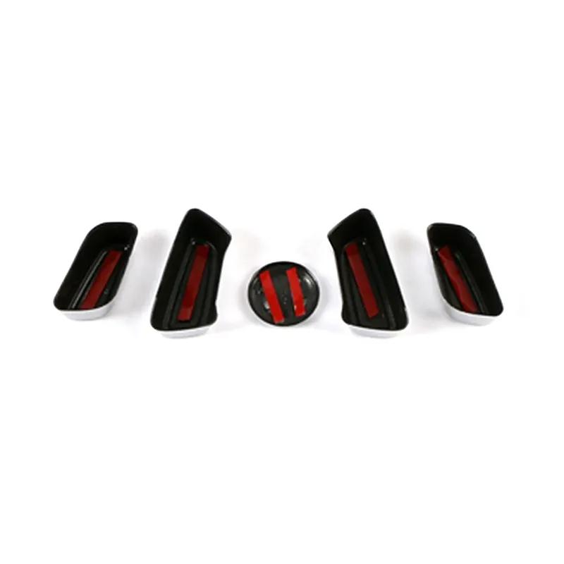 For Toyota Rav 4 Rav4 -2025 Carbon Fiber Color Seat Adjustment Button Panel Trim ABS Matte Silver Interior Accessory
