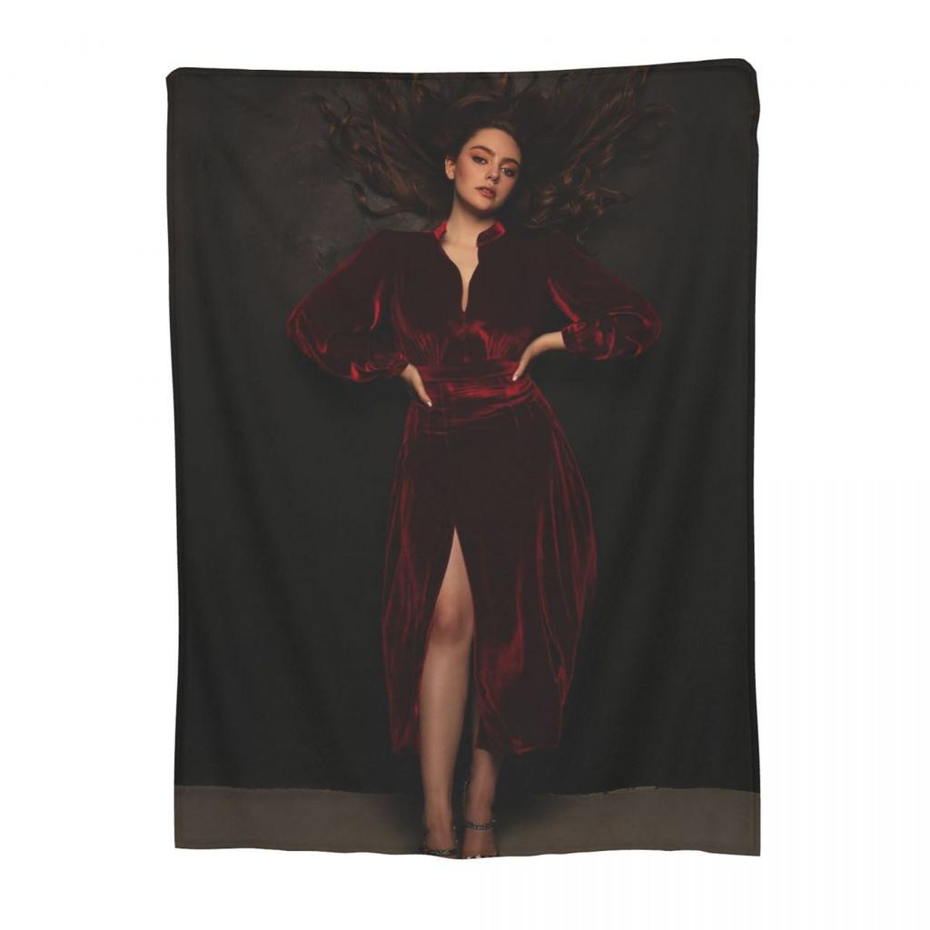 Danielle Rose Russell  Blanket Fleece Sofa Throw Blanket Portable for Home Bedroom Office Throws Bedspread Quilt
