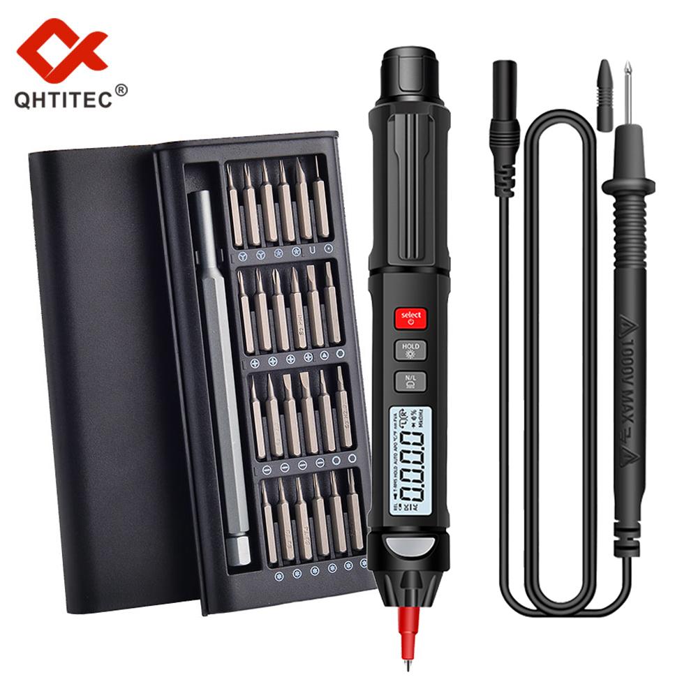 6000 Counts Pen Multimeter Digital Automatic Multi-tester True Rms 118a 118b Three-phase Sequencing Ncv Repair Tool Set