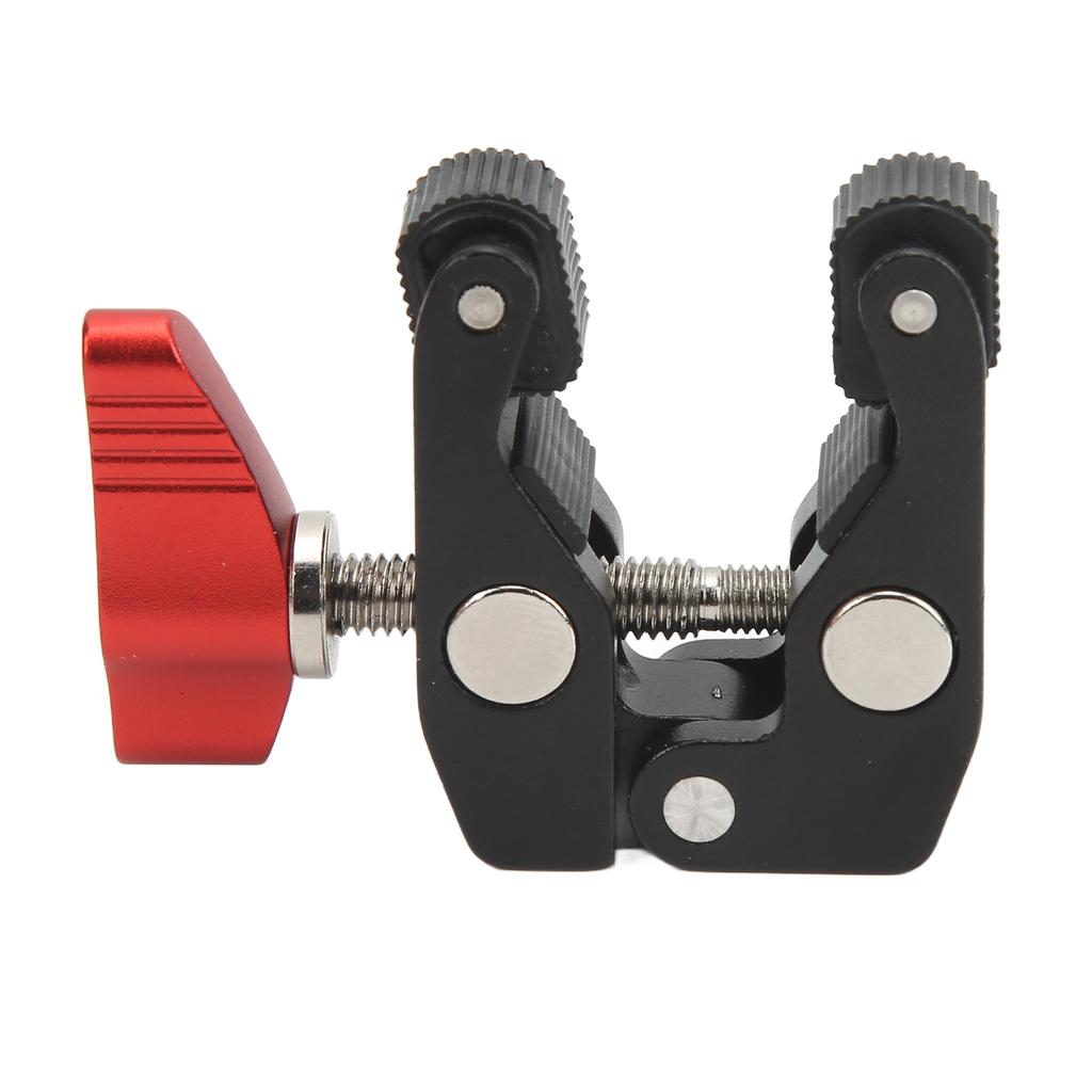 Small Aluminum Alloy Super Clamp Crab Pliers Clip with 14 Inch 38 Inch Thread Camera Clamp Mount