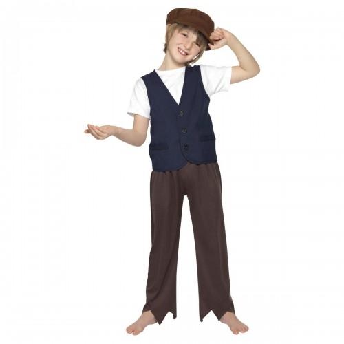 Smiffys Jungen Armer Bauer Viktorianisches Kostümset