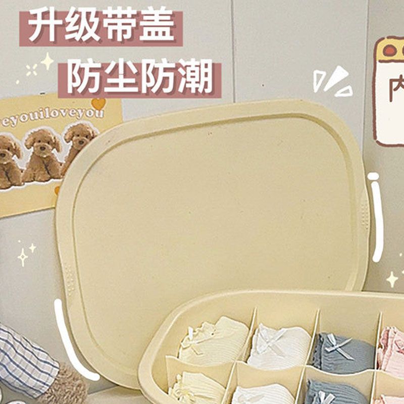 

Ящик для хранения нижнего белья Cream Wind, ящик для хранения носков и нижнего белья, ящик для хранения с сеткой по высоте