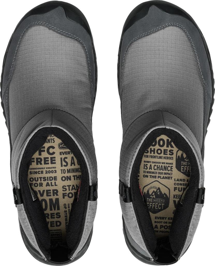 Boots HOOD NXIS PULL WP Hood Nexis Pull On Waterproof STEEL Cm [Keen] Men's GRAY/MAGNET 25.5