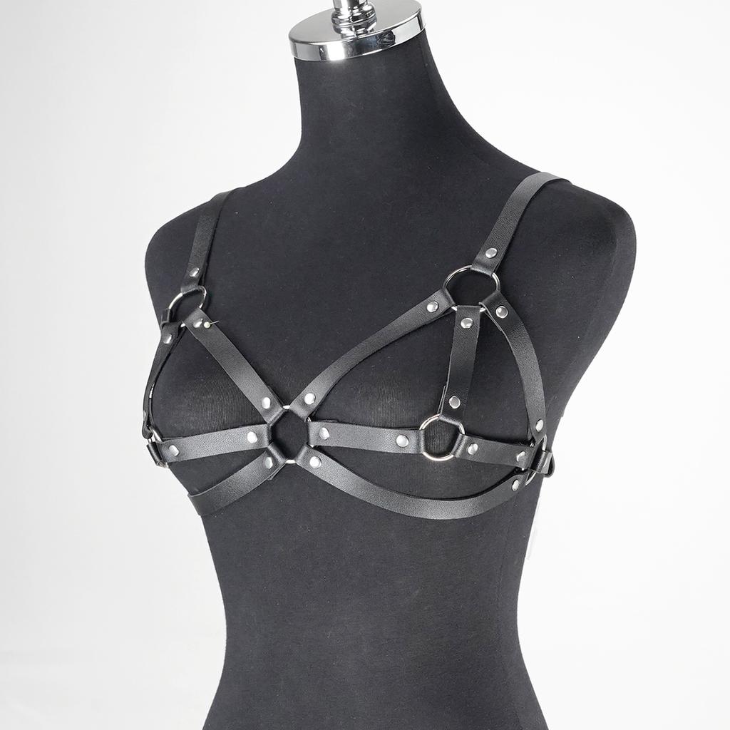 Women'S Sexy Body Straps Gothic Shapewear Corset Chest Straps Suspenders Holiday Gifts Carnival Equipment Clothing Accessories