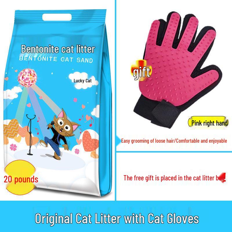 Lemon Deodorizing Bentonite Cat Litter - 1 Kg