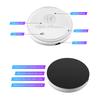 Alfa Romeo Tire Valve Caps Car Glowing Coasters LED Light Water Cup Mat For Alfa Romeo 4C Car USB Charging Color Change Coasters