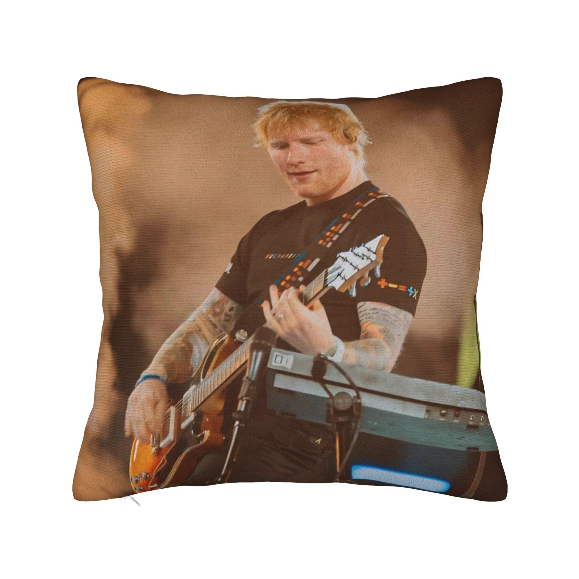 

Ed Sheeran Loop Tour 2026 Pillowcase Merch Printing Cushion Cover Decor Throw Pillow Case Cover Sofa Multiple Sizes 12x12Inch