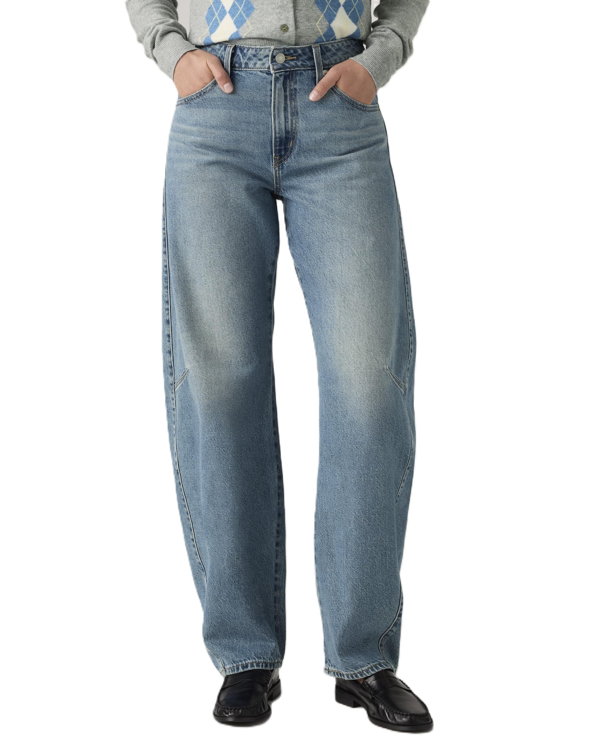 Джинсы Levi s BAGGY DAD Barrel Женские 0039A-0002 US W23 L32