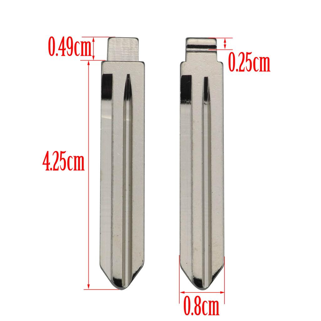 Jingyuqin Replacement 3/4 Buttons Remote Key Fob Car Key Case Cover Styling For Hyundai IX35 I20 3 Buttons Uncut Blade