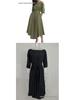 Spring Women's Elegant One-Shoulder Dress with Cinched Waist