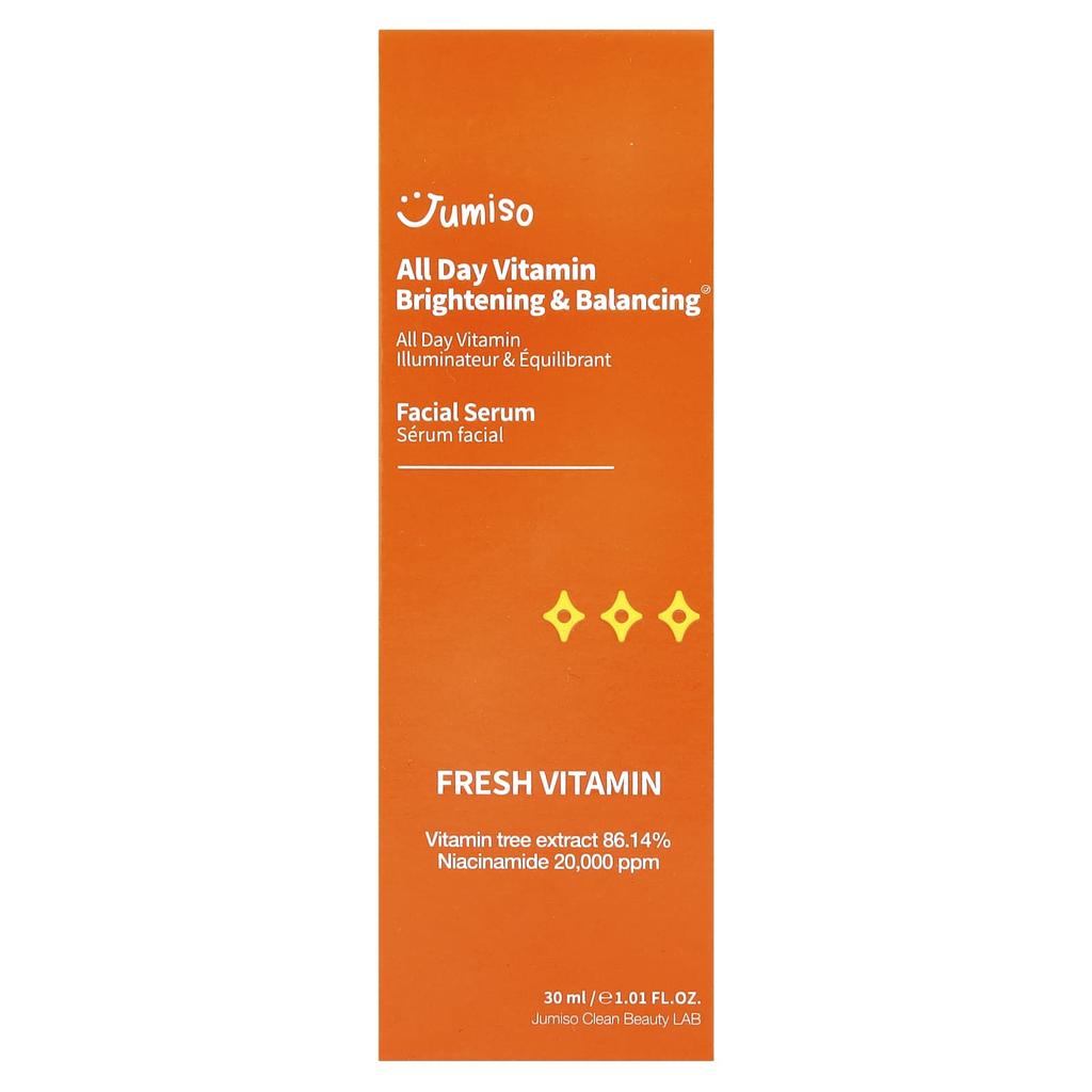 All Day Vitamin Brightening & Balancing Facial Serum, 30Ml(1.01Fl Oz)