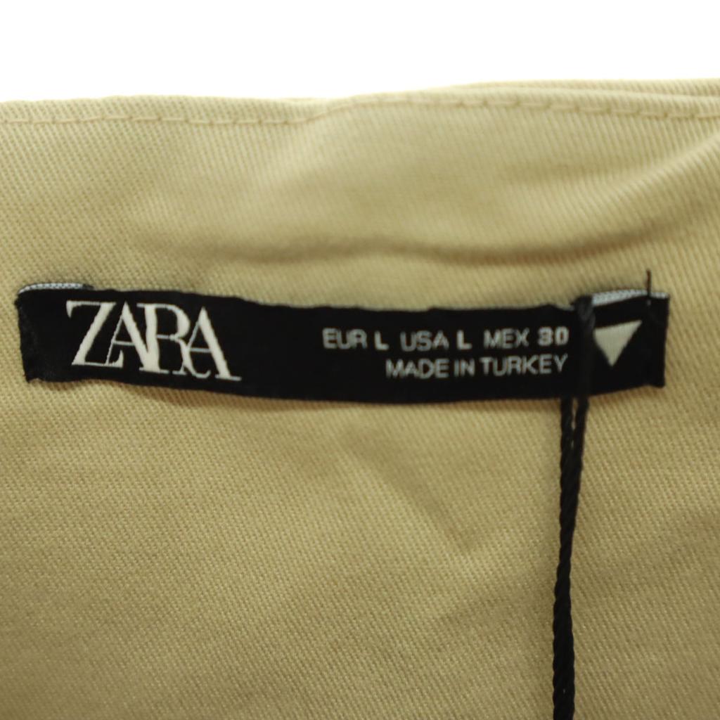 unused ZARA No sleeve Jumper skirt L beige Women Used