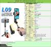 L09 Bluetooth Selfie Stick: Handheld Stabilizer with Fill Light, Anti-Shake Vlog Gimbal, Single-Axis Mini Steady Cam