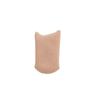 Breathable Toe Protector: Single Hole SEBS Sleeve with Adhesive & Cloth, Closed End, Bunion Separator.