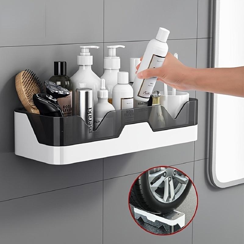 Bathroom Shelf Shampoo Holder Shower Shelves Wall Mount Kitchen Storage Basket Cosmetic Rack Home Organizer Bath Accessories