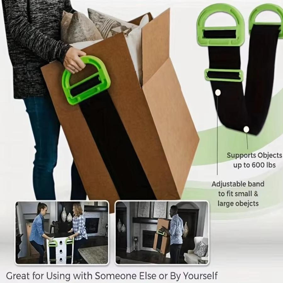 Adjustable Multifunctional Furniture Carrying Rope for Household Use Portable Heavy Objects Effortless Movement Manual Tool Belt