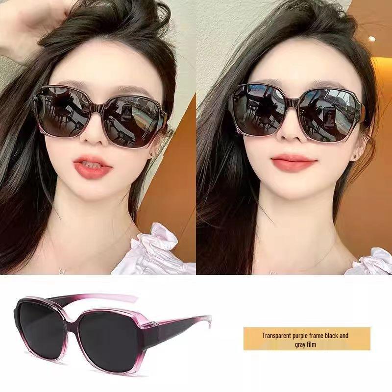 Women's Polarized Clip-On Prescription Sunglasses with UV Protection - Perfect for Summer Driving