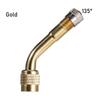 With Extension Adapter Brass Air Tyre Valve Stem Bike Parts  Electric Bicycle Valves Accessories