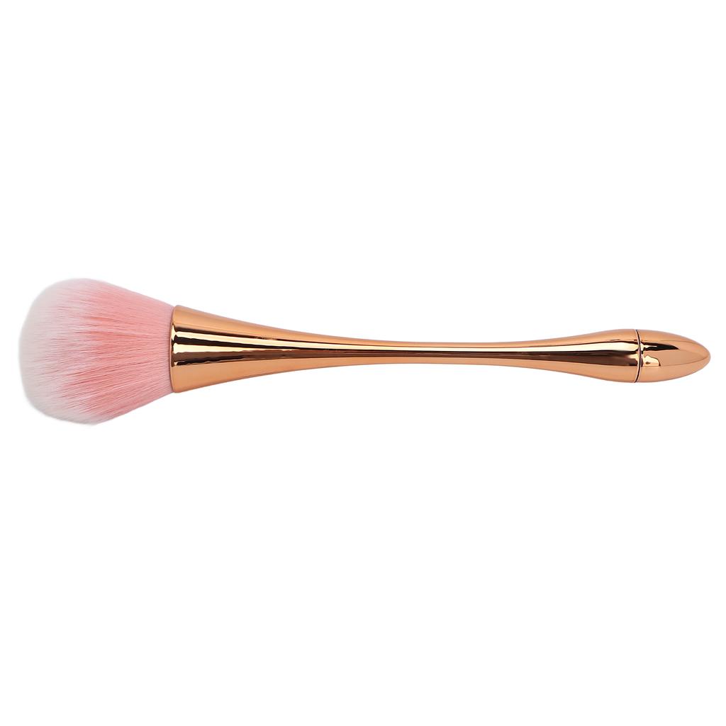 Blush Brush Soft Hair Stylish Blusher Makeup Brush Cosmetic Tool for Makeup Artist (Rose Gold)