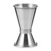 New Cocktail Shaker PP Measure Cup 20/40cc 10/20cc Double Shot Stackable Large Capacity Jigger Short Measuring Jugs