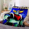 1pc Goldorak Robot Soft Warm Throw Blanket Nap Blanket For Couch Sofa Office Bed Camping Travel,Comfortable