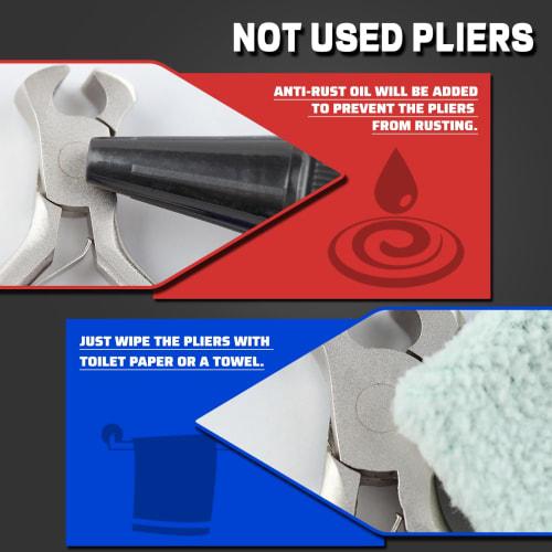 GOLD DEER Mini End Nippers, Small Tool for Crafts, Rust-Resistant with Plastic Spring, Cutting Tool for Precision Work, Forging, Professional Hobby, C