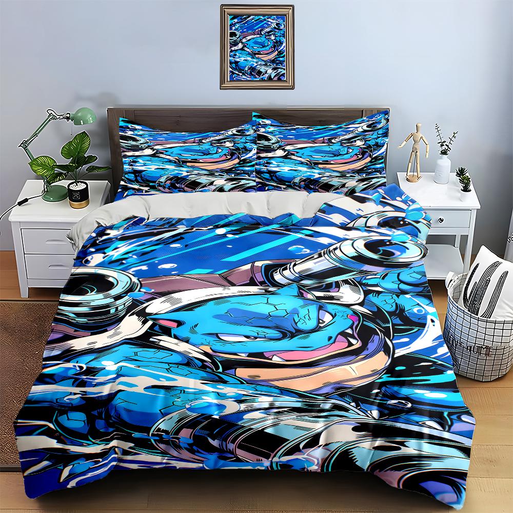 Blue, dynamic, abstract. Bedding Duvet cover sets Duvet covers Pillowcases gifts (1 * Duvet Cover 2 * Pillowcases, without duvet insert)