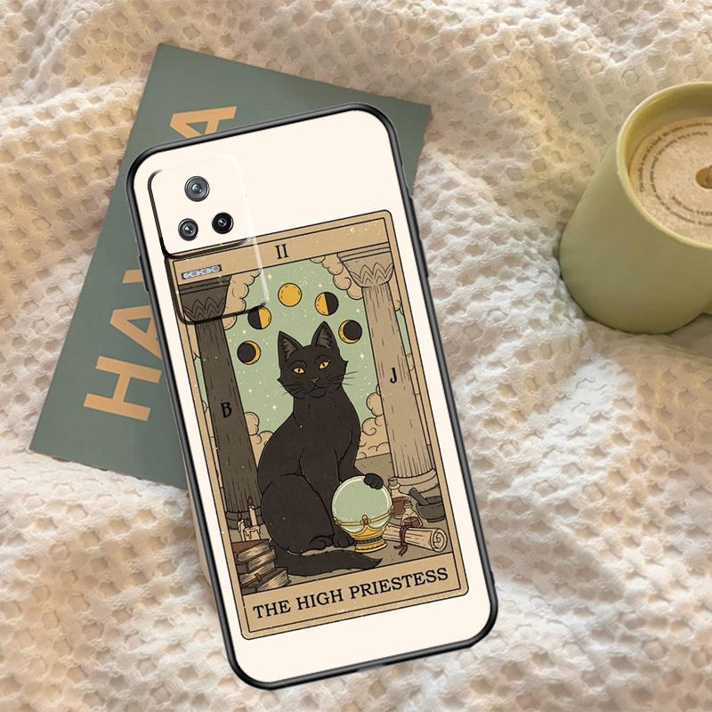 Tarot Card Cute Art Cats Case For Xiaomi 15 Ultra 13 14 11T 12T 13T 14T Pro POCO X7 Pro F5 F6 M6 X3 X5 X6 Pro Cover