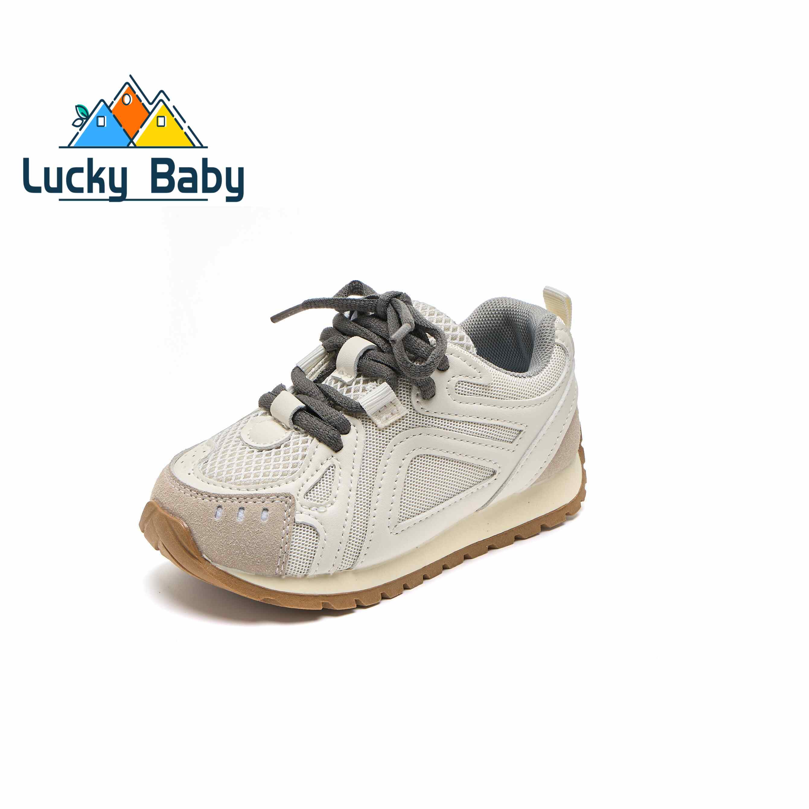 

New Children Shoes Casual Toddler Infant Kids Baby Boys Girls Breathable Sport Running Shoes Sneakers Soft Children s Shoes 26 бежевий