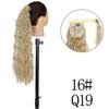 MISSQUEEN 22 34 tommer bølget hestehale hårforlengelse Syntetisk hestehale forlengelse hår for kvinner hestehale hår hårpynt