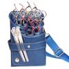 with Waist Shoulder Belt Shears Storage Bags PU Leather Case Bag Holder  Hairdressers