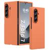 Ultra-Thin Luxury Protective Cover for Samsung ZFold7 Foldable Matte Skin Feel Oil Spray Leather Case with Shockproof Feature